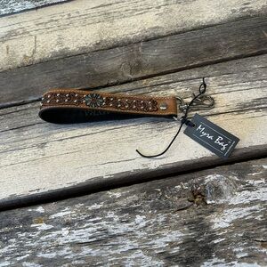 NWT Myra Bag | Leather Tooled Wristlet